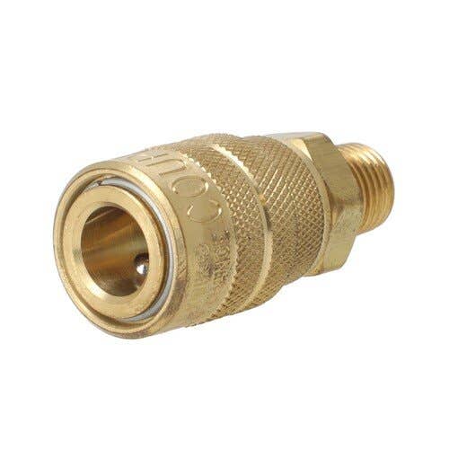 157271 | Milton Air Tool Coupler – Male Body | M-Style | 1/4"  MNTP |