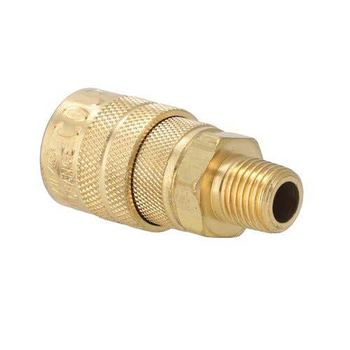 157271 | Milton Air Tool Coupler – Male Body | M-Style | 1/4"  MNTP |