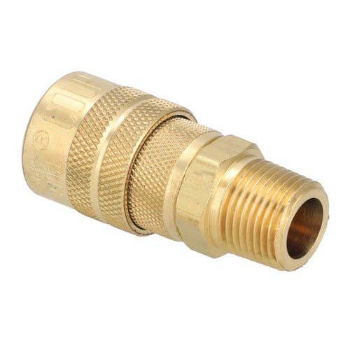 157272 | Milton Air Tool Coupler – Male Body | M-Style | 3/8" MNTP |