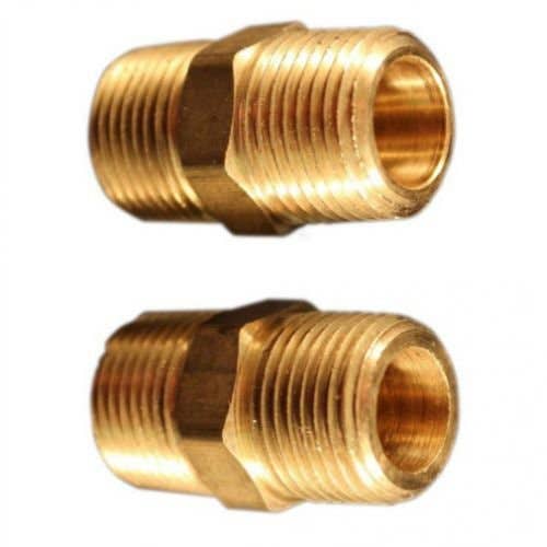 Milton Air Tool Fitting - Hex Nipple 3/8