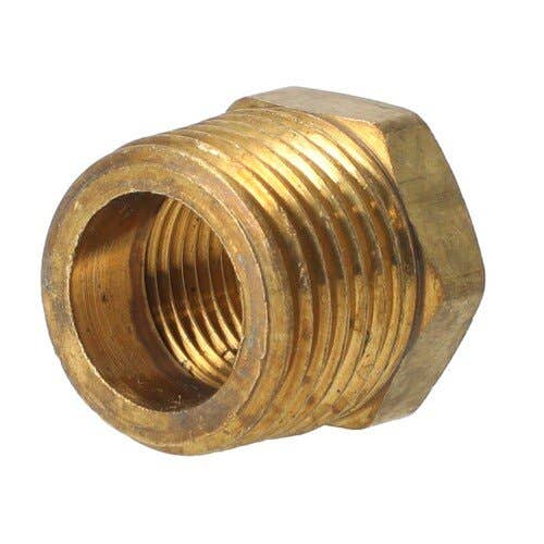 157291 | Milton Air Tool Fitting - Reducer Bushing | 1/2" MNPT x 3/8" FNPT |