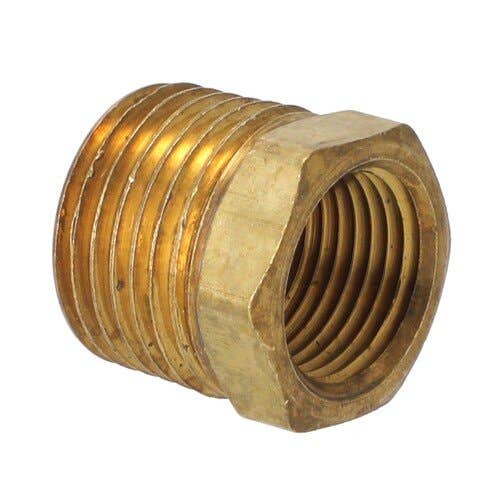 157291 | Milton Air Tool Fitting - Reducer Bushing | 1/2" MNPT x 3/8" FNPT |