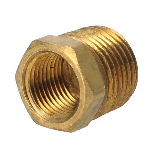 157291 | Milton Air Tool Fitting - Reducer Bushing | 1/2" MNPT x 3/8" FNPT |