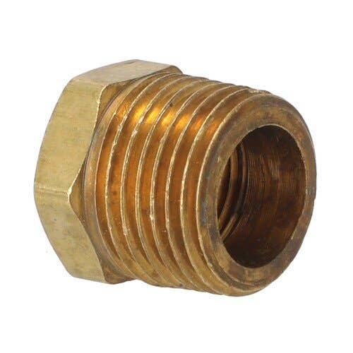 157291 | Milton Air Tool Fitting - Reducer Bushing | 1/2" MNPT x 3/8" FNPT |