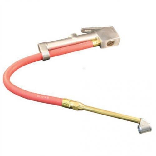 157296 | Milton Air Tool Inflator Gauge - Dual Head Chuck w/ 15" Hose |