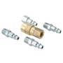 157329 | Milton Air Tool Plug & Coupler Kit - 5 Piece | M-Style | 1/4" NPT | 157329 | Milton Air Tool Plug & Coupler Kit - 5 Piece | M-Style | 1/4" NPT |