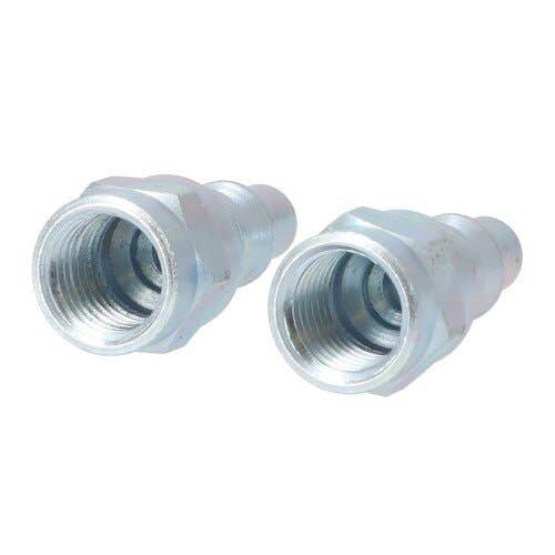 157312 | Milton Air Tool Plug - Female | A-Style | 1/4" FNTP | 2-pk |