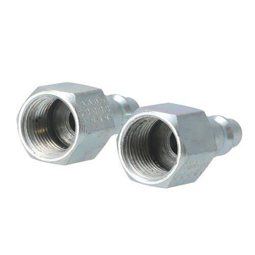 157317 | Milton Air Tool Plug - Female | M-Style | 3/8" FNTP | 2pk |