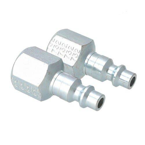 157317 | Milton Air Tool Plug - Female | M-Style | 3/8" FNTP | 2pk |