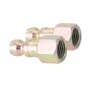 157318 | Milton Air Tool Plug - Female | T-Style | 1/4" FNTP | 2-pk | 157318 | Milton Air Tool Plug - Female | T-Style | 1/4" FNTP | 2-pk |