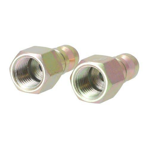 157318 | Milton Air Tool Plug - Female | T-Style | 1/4" FNTP | 2-pk |