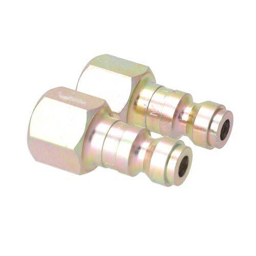 157318 | Milton Air Tool Plug - Female | T-Style | 1/4" FNTP | 2-pk |