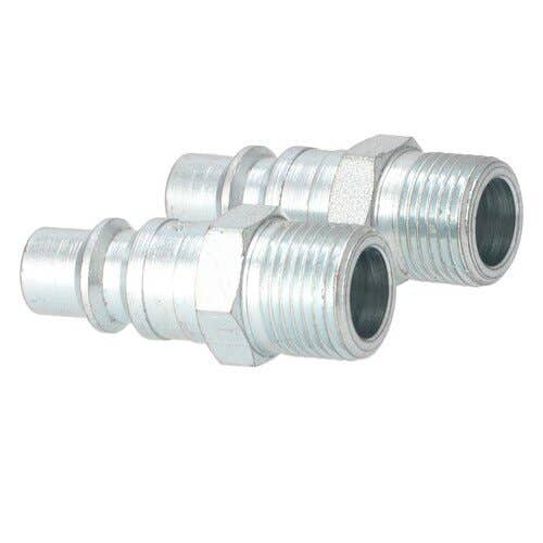 157321 | Milton Air Tool Plug - Male | H-Style | 3/8" MNTP | 2-pk |