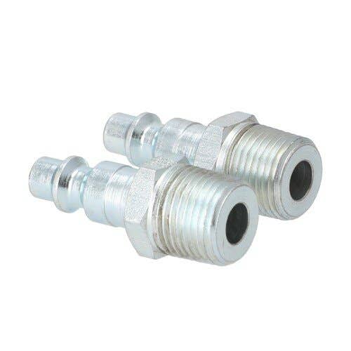 157323 | Milton Air Tool Plug - Male | M-Style | 3/8" MNTP | 2-pk |