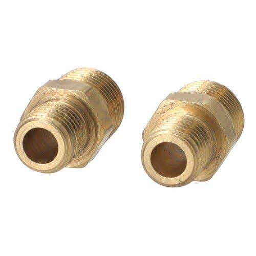 Milton Fitting - Hex Nipple 1/4 Milton Fitting - Hex Nipple 1/4