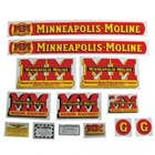 102781 | Minneapolis Moline Decal Set | G | Mylar | Minneapolis Moline G |