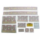 102728 | Minneapolis Moline Decal Set | G | Vinyl | Minneapolis Moline G |