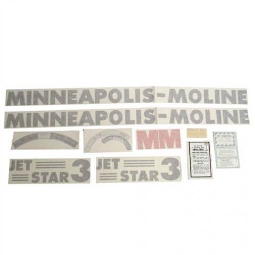 102746 | Minneapolis Moline Decal Set | Jet Star 3 | Vinyl | Minneapolis Moline Jet Star 3 |