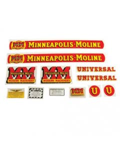 102775 | Minneapolis Moline Decal Set | U | Mylar | Minneapolis Moline U |