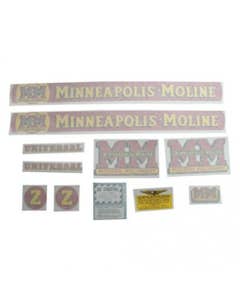102726 | Minneapolis Moline Decal Set | Z | Vinyl | Minneapolis Moline Z |