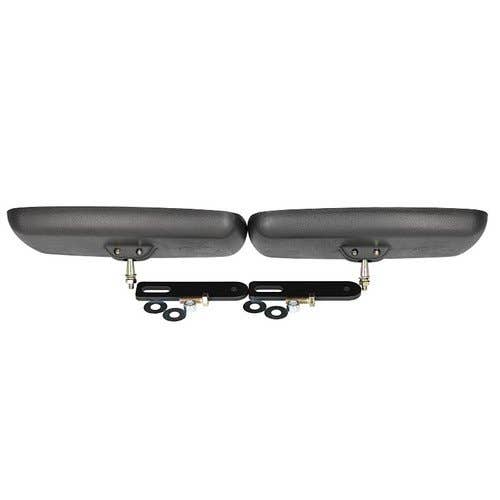 123103 | Mirror Assembly with Brackets - 2 Mirrors | John Deere 200CX 210 210 300 300 300X 410 420 420 430 430 460 | New Holland 240TL 250TL 260TL 270TL |