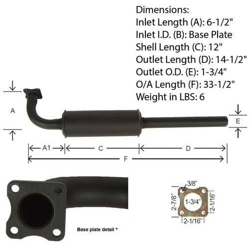120222 | Muffler - Black | Yanmar YM135 YM135D YM140 YM147 YM155 YM155D YM165 YM169 YM186 YM195 YM195D YM220 YM226 YM240 YM240D YM250 YM276 YM330 YM330D YM336 YM1100 YM1300 YM1401 YM1500 YM1502 YM1510 YM1600 YM1601 YM1602 YM1610 YM1700 |  | 721250-13700