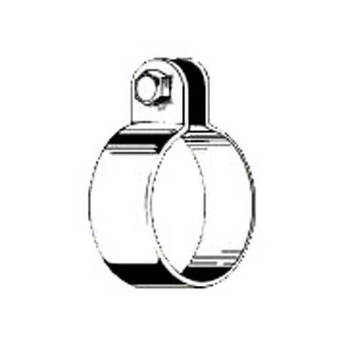117757 | Muffler Clamp - 1-7/8" | 1 Bolt | Chrome Plated |