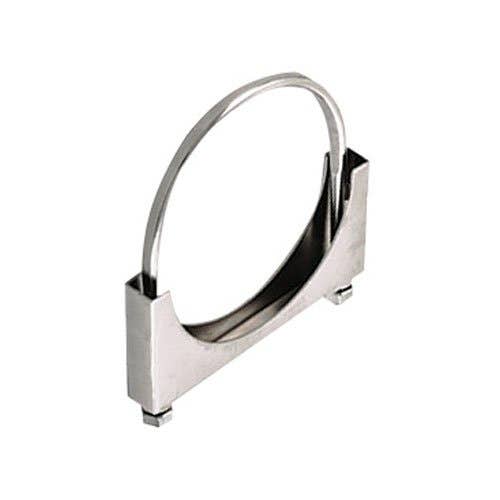 114776 | Muffler Clamp - 4" |  2 Bolt | Chrome Plated |