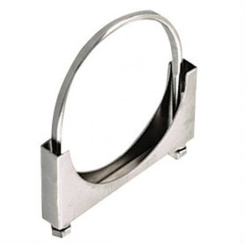 114774 | Muffler Clamp - 5" | 2 Bolt | Chrome Plated |