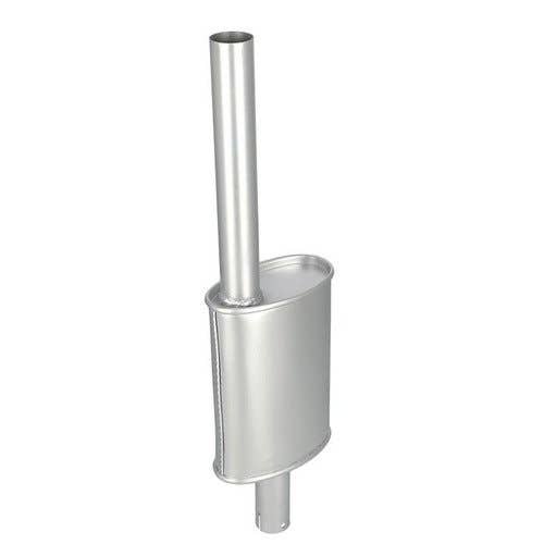Muffler - Gray fits Ford 2100 2110 2120 2310 2600 2610 2810 2910 3000 3600 3610 3910 4000 4100 4110 4130 4140 4600 4610 5000 5100 6600 2000 C5NN5230AR