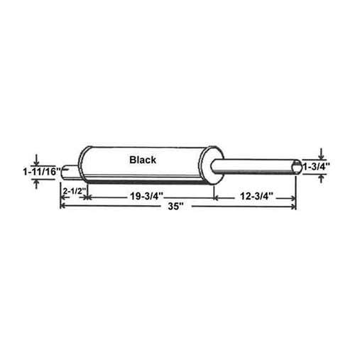 100059 | Muffler | Allis Chalmers 160 6040 |  | 70207310 | AC-19