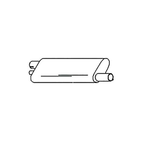 100281 | Muffler | Case 1150C 1150C 1270 1370 1150B |  | A66780 | CA-20