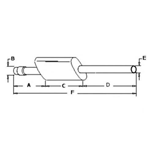 100287 | Muffler | Case 1290 1294 1390 |  | K302951