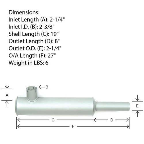 115303 | Muffler | Gleaner A A C F F2 F3 G |  | 71124210 | 71136466