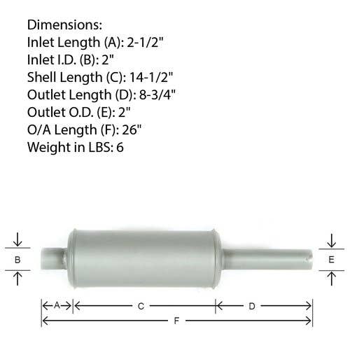 120201 | Muffler | International | Farmall | IH 414 420 |  | 359842R93