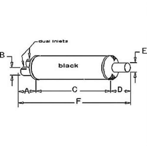 102454 | Muffler | Massey Ferguson 1500 1505 1800 1805 |  | 525193M1 | 525196M1 | MF-33