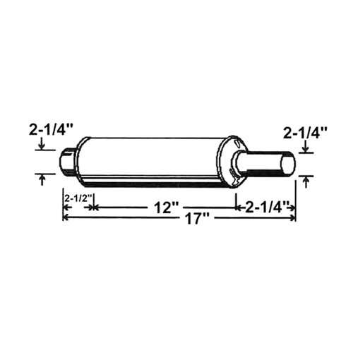 102667 | Muffler | Minneapolis Moline 445 |  | 10A7889 | MM-3
