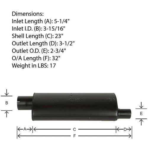 102688 | Muffler | Oliver 2155 2655 | Minneapolis Moline G1000 G1350 |  | 10A31300