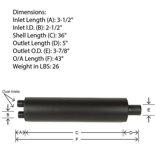 115261 | Muffler | Versatile 118 145 |  | 606T123A | VT-1