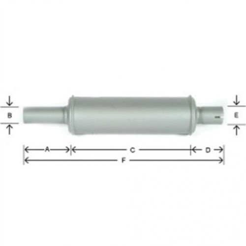 100568 | Muffler & Pipe Assembly | Ford 2N 8N 9N |  | FO-10
