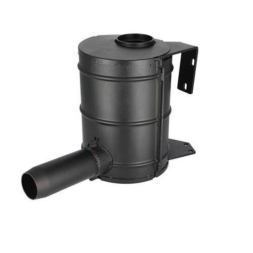113491 | Muffler - Vertical Under the Hood | John Deere 2040S 2140 2355 2450 2555 2650 2650N 2750 2755 2850 2855N 3300 3400 3400 |  | AL35753