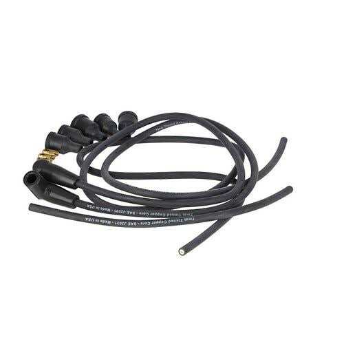 128569 | Spark Plug Wire Set - 2 Cylinder - Copper Core - 90 Degree Boots | John Deere A AI ANH AO AR AW B BN BNH BO BR BW BWH D G GH GM GN GW H HNH HWH L LA LI 50 50 60 70 70 520 530 620 630 720 730 |