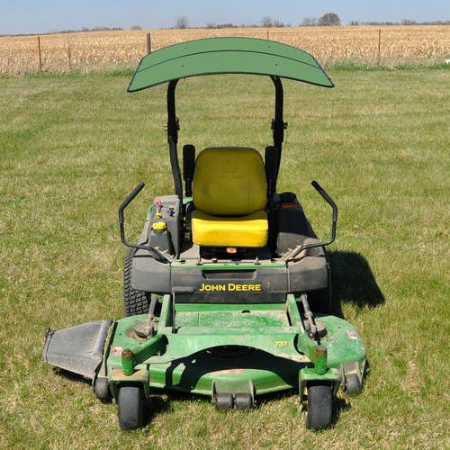 135077 | Red Rooster® Tractor & Mower Sun Shade Canopy - ROPS MT - 44"x44" - Green | Sunshade | sun shade |