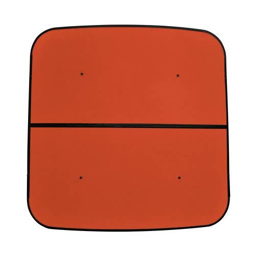 135078 | Red Rooster® Tractor & Mower Sun Shade Canopy - ROPS MT - 44"x44" - Orange | sunshade | sun shade |