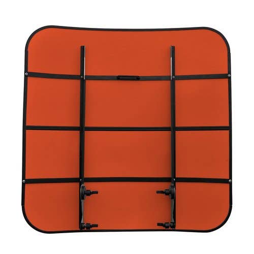 135078 | Red Rooster® Tractor & Mower Sun Shade Canopy - ROPS MT - 44"x44" - Orange | sunshade | sun shade |