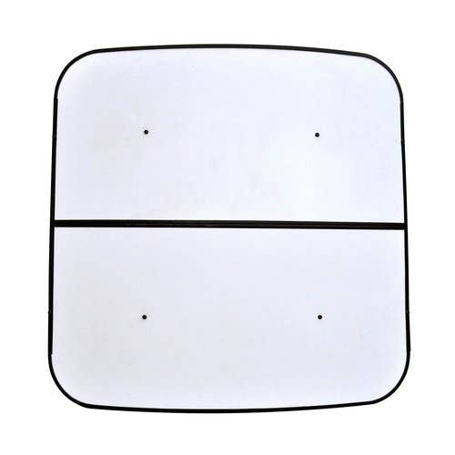 135079 | Red Rooster® Tractor & Mower Sun Shade Canopy - ROPS MT - 44"x 44" - White | sunshade | sun shade |