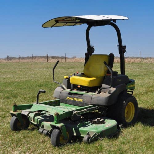 135079 | Red Rooster® Tractor & Mower Sun Shade Canopy - ROPS MT - 44"x 44" - White | sunshade | sun shade |