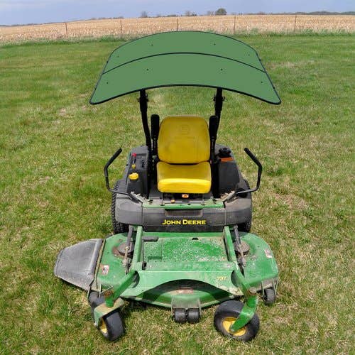 135082 | Red Rooster® Tractor & Mower Sun Shade Canopy - ROPS MT - 48"x52" - Green | sunshade | sun shade |