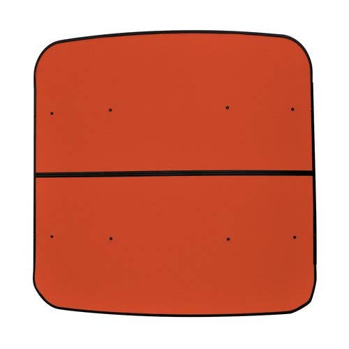 135083 | Red Rooster® Tractor & Mower Sun Shade Canopy - ROPS MT - 48"x52" - Orange | sunshade | sun shade |