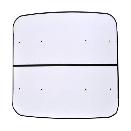 135084 | Red Rooster® Tractor & Mower Sun Shade Canopy - ROPS MT - 48"x52" - White | sunshade | sun shade |